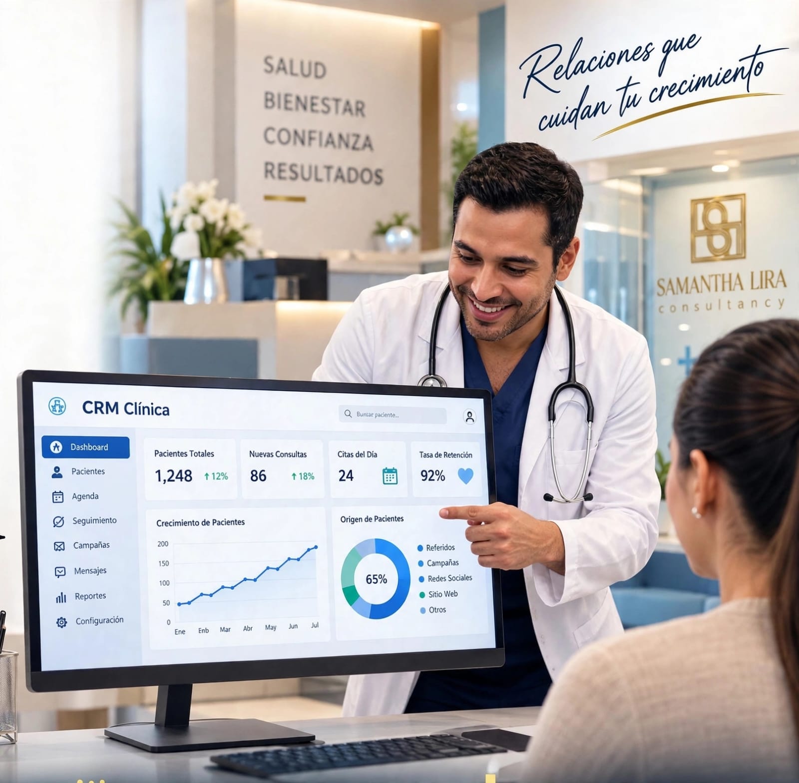 CRM personalizado para clínicas y consultorios