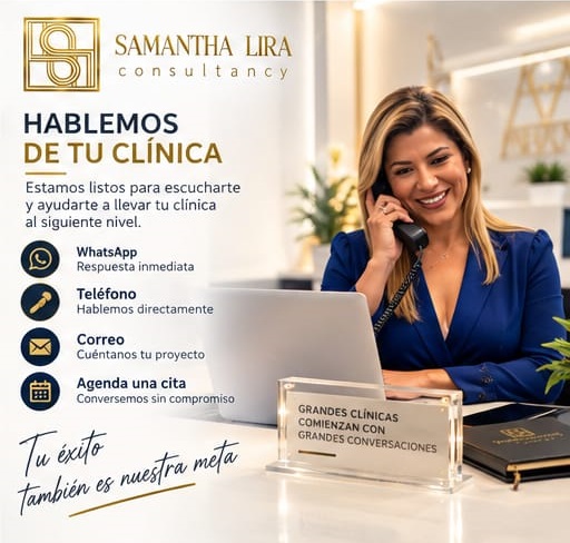 Hablemos sobre la operación y crecimiento de tu clínica